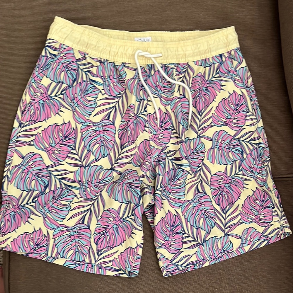 Like new Blue Crown Volley Shorts- Medium